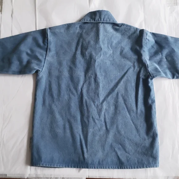 HEALTHTEX New NWOT Boys Button Shirt Ribbed Cotton Long Sleeves 4T - Picture 8 of 17